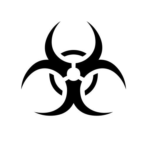 ☣ Biohazard Sign [2623] Emoji Meaning, Images and Uses