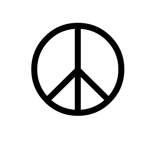 ☮ Peace Symbol [262e] Emoji Meaning, Images and Uses