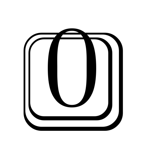 0⃣ Emoji Domain black and white Symbola rendering