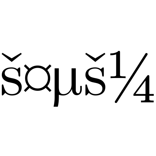 š¤µš¼ Emoji Domain black and white Symbola rendering