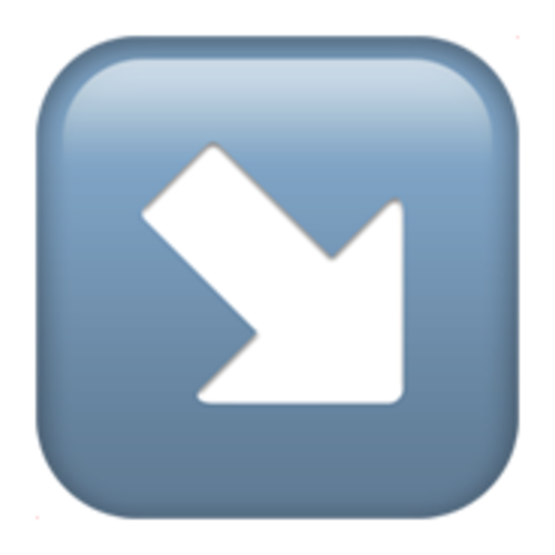 ↘ Emoji Domain iOS rendering