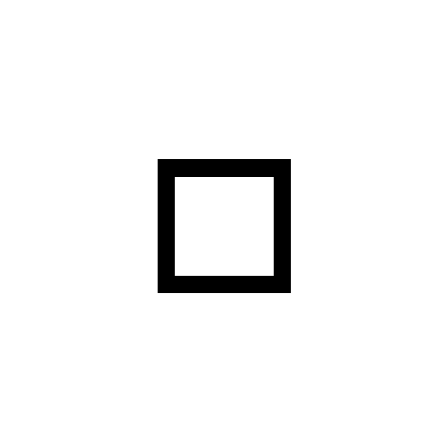 ◽ Emoji Domain black and white Symbola rendering