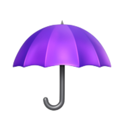 ☂ Emoji Domain iOS rendering