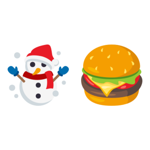 ☃🍔 Emoji Domain EmojiOne rendering