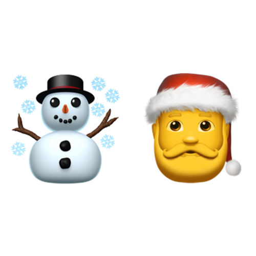 ☃🎅 Emoji Domain iOS rendering