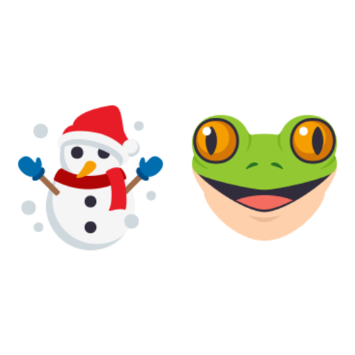 ☃🐸 Emoji Domain EmojiOne rendering