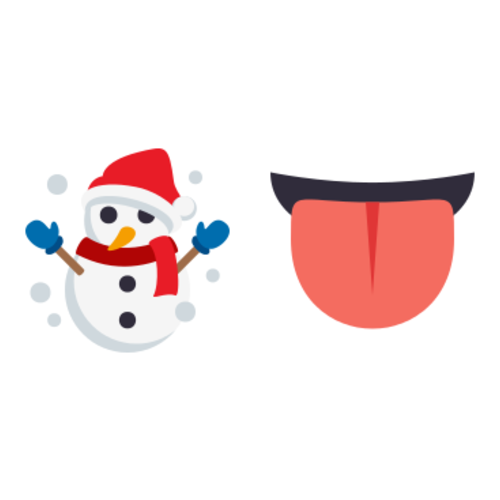 ☃👅 Emoji Domain EmojiOne rendering