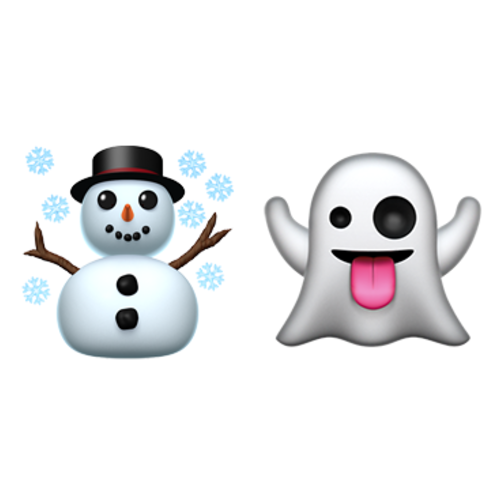 ☃👻 Emoji Domain iOS rendering
