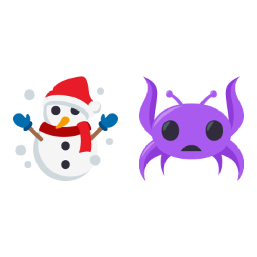☃👾 Emoji Domain EmojiOne rendering