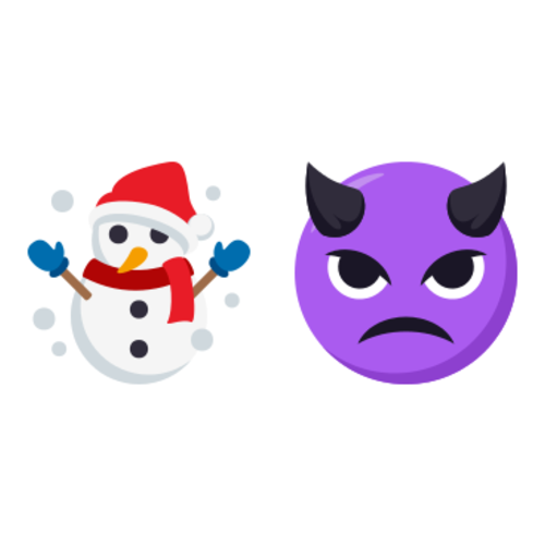 ☃👿 Emoji Domain EmojiOne rendering