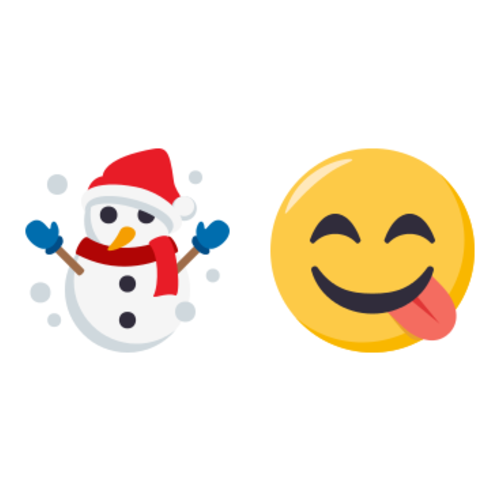 ☃😋 Emoji Domain EmojiOne rendering