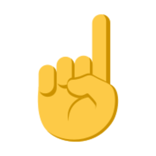 ☝ Emoji Domain EmojiOne rendering