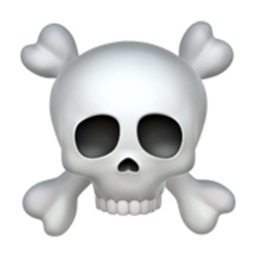 ☠ Emoji Domain iOS rendering