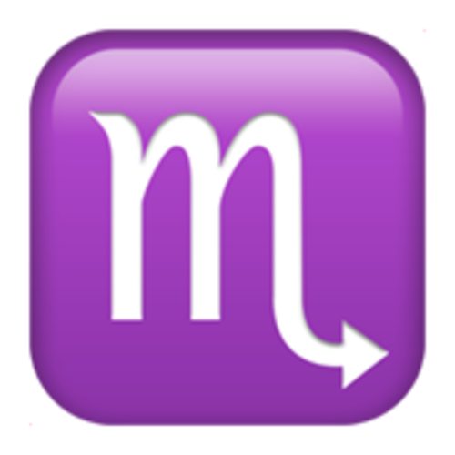 ♏ Emoji Domain iOS rendering