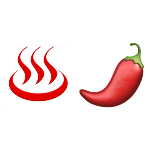 ♨🌶 Emoji Domain iOS rendering