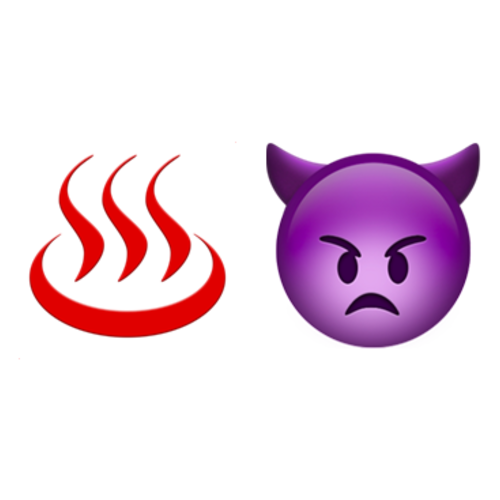 ♨👿 Emoji Domain iOS rendering