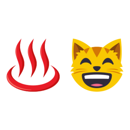 ♨😸 Emoji Domain EmojiOne rendering