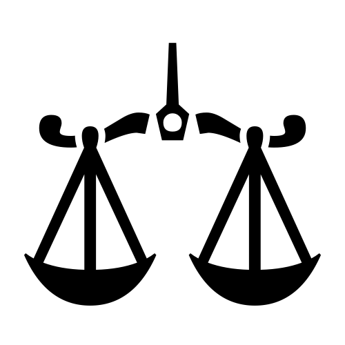 ⚖ Scales [2696] Emoji Meaning, Images and Uses