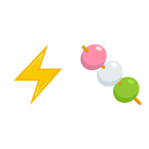 ⚡🍡 Emoji Domain EmojiOne rendering