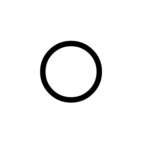 ⚪ Emoji Domain black and white Symbola rendering