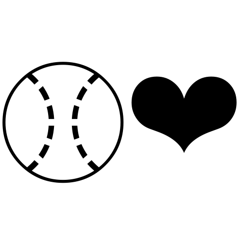 ⚾❤ Emoji Domain black and white Symbola rendering