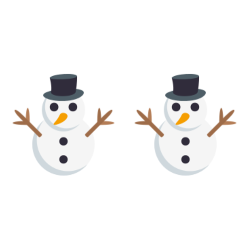 ⛄⛄ Emoji Domain EmojiOne rendering