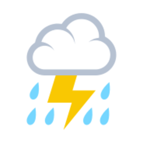 ⛈ Thunder Cloud And Rain [26c8] Emoji Meaning, Images and Uses