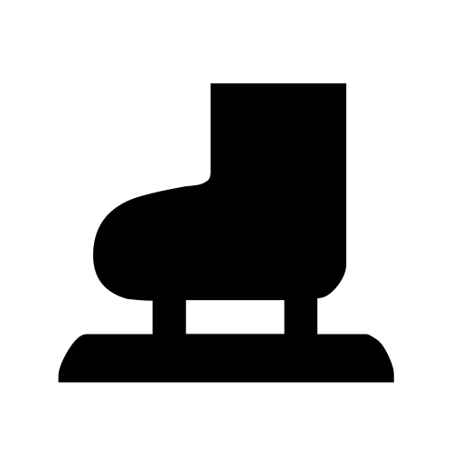 ⛸ Emoji Domain black and white Symbola rendering