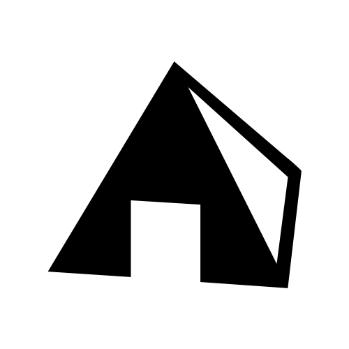 ⛺ Emoji Domain black and white Symbola rendering