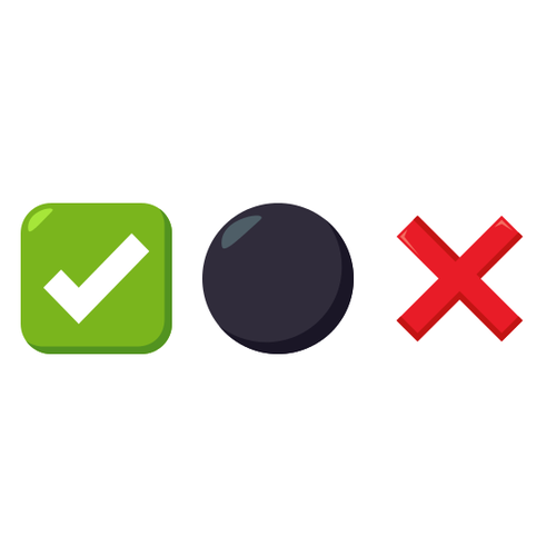 i ️.ws: ⚫ Emoji Domain IS AVAILABLE ( BLACK CIRCLE, CROSS MARK, CHECK