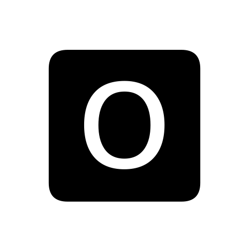 🅾 Emoji Domain black and white Symbola rendering