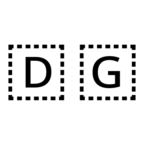 🇩🇬 Emoji Domain black and white Symbola rendering