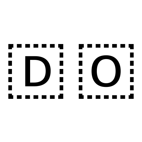 🇩🇴 Emoji Domain black and white Symbola rendering