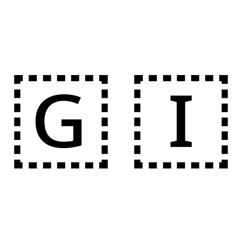 🇬🇮 Emoji Domain black and white Symbola rendering