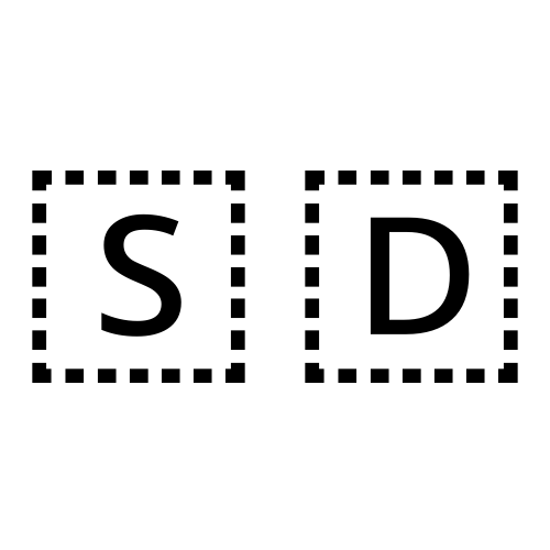 🇸🇩 Emoji Domain black and white Symbola rendering