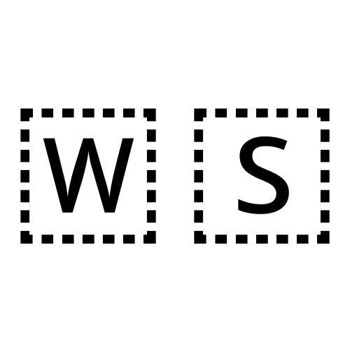 🇼🇸 Emoji Domain black and white Symbola rendering