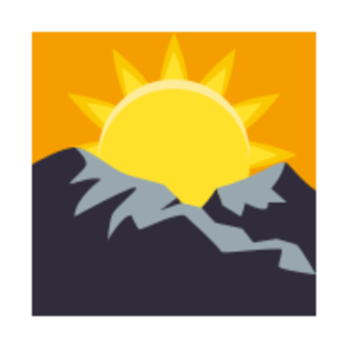 🌄 Emoji Domain EmojiOne rendering