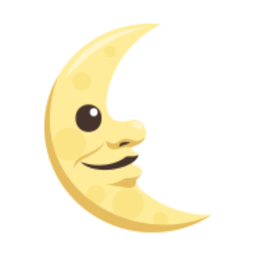 🌜 Emoji Domain EmojiOne rendering