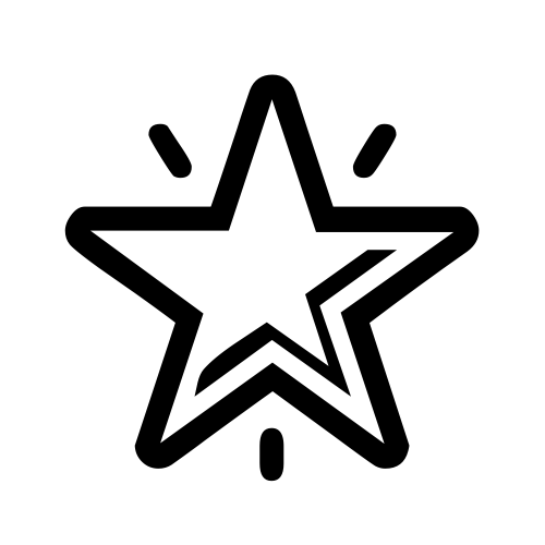 🌟 Emoji Domain black and white Symbola rendering