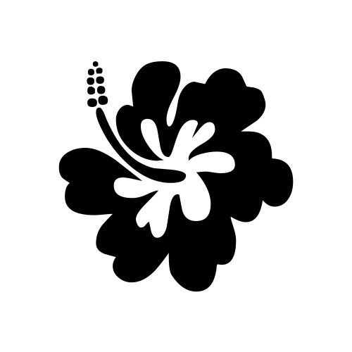 🌺 Emoji Domain black and white Symbola rendering