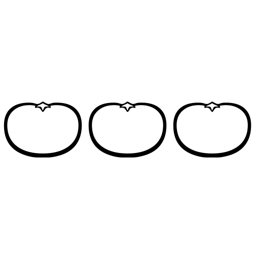 🍊🍊🍊 Emoji Domain black and white Symbola rendering