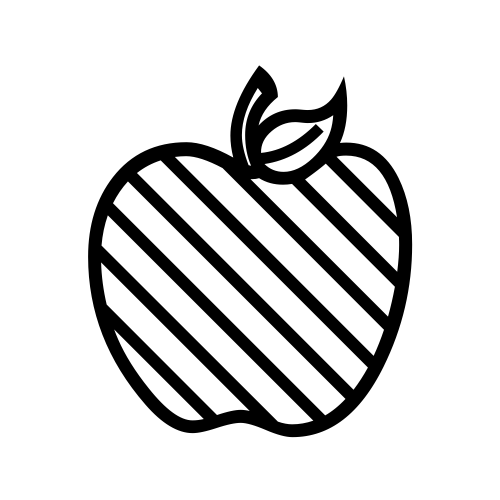 🍏 Emoji Domain black and white Symbola rendering
