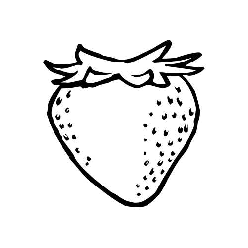 🍓 Emoji Domain black and white Symbola rendering