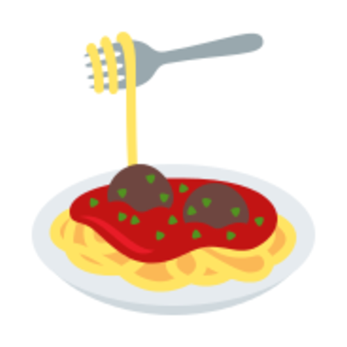 🍝 Emoji Domain EmojiOne rendering