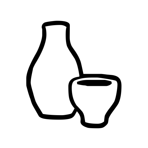 🍶 Emoji Domain black and white Symbola rendering