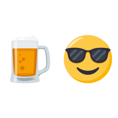 🍺😎 Emoji Domain EmojiOne rendering