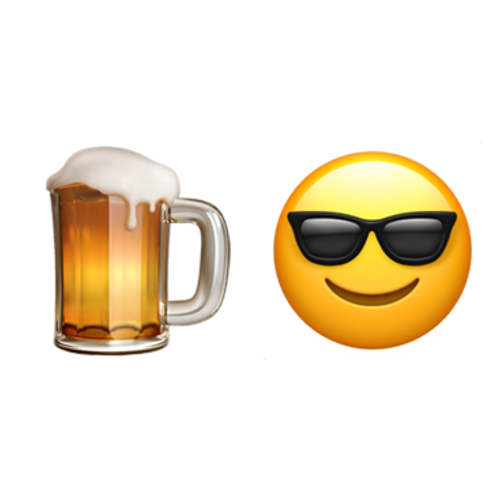 🍺😎 Emoji Domain iOS rendering