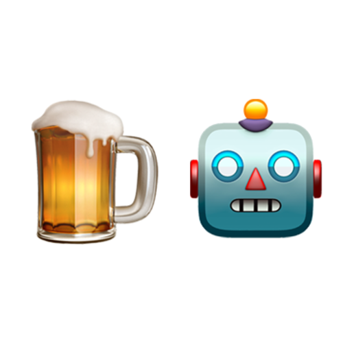 🍺🤖 Emoji Domain iOS rendering