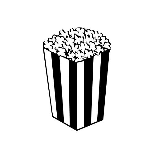 🍿 Emoji Domain black and white Symbola rendering