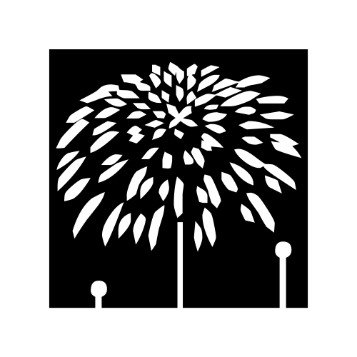 🎆 Emoji Domain black and white Symbola rendering
